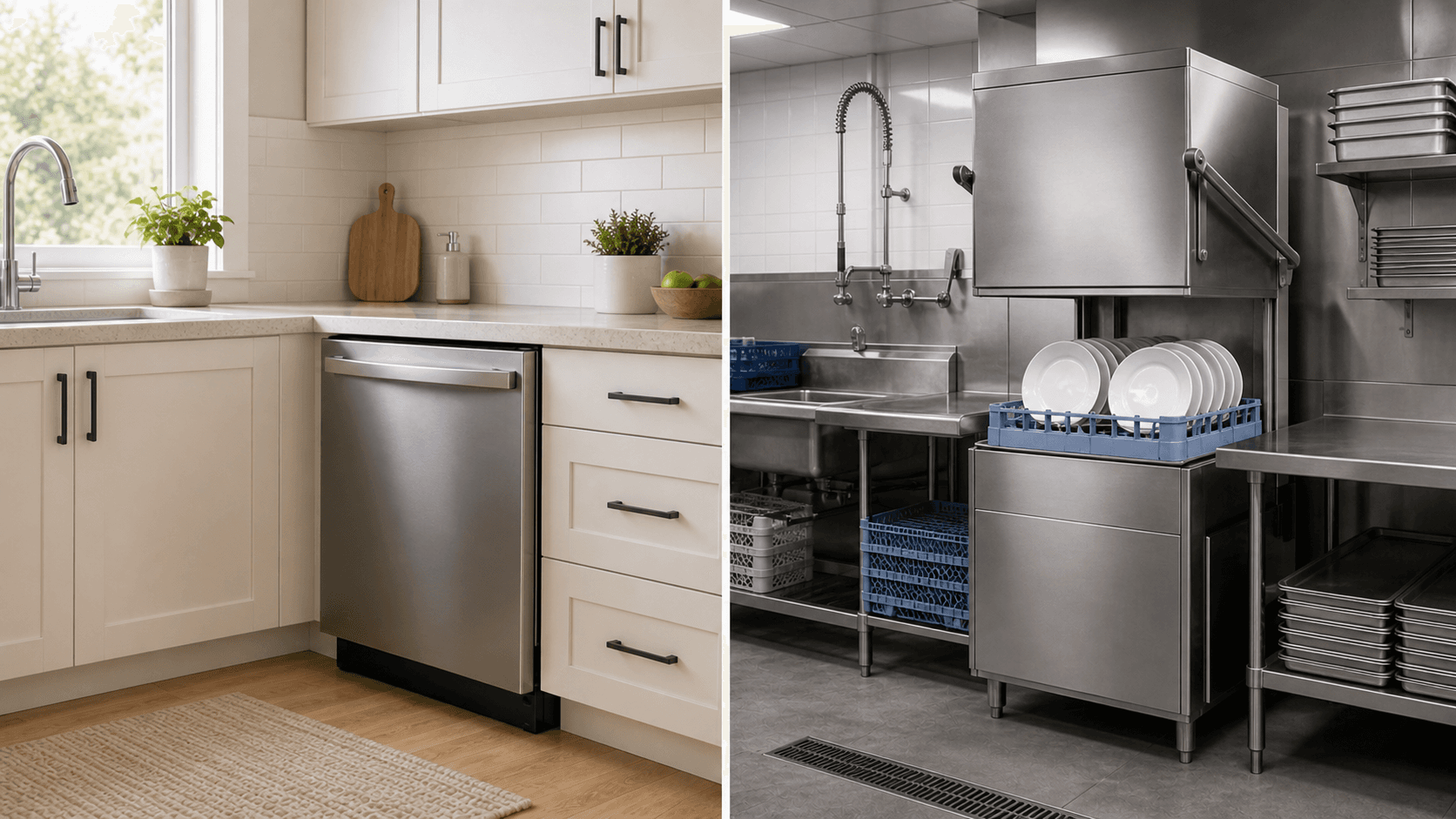 Residential and commercial dishwasher repair service