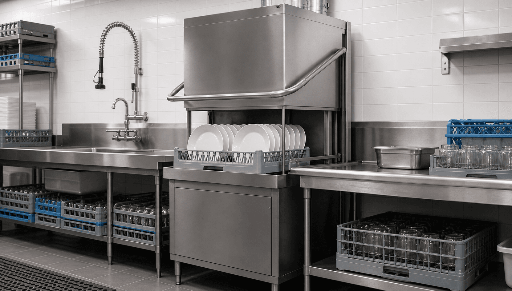 Commercial restaurant dishwasher repair