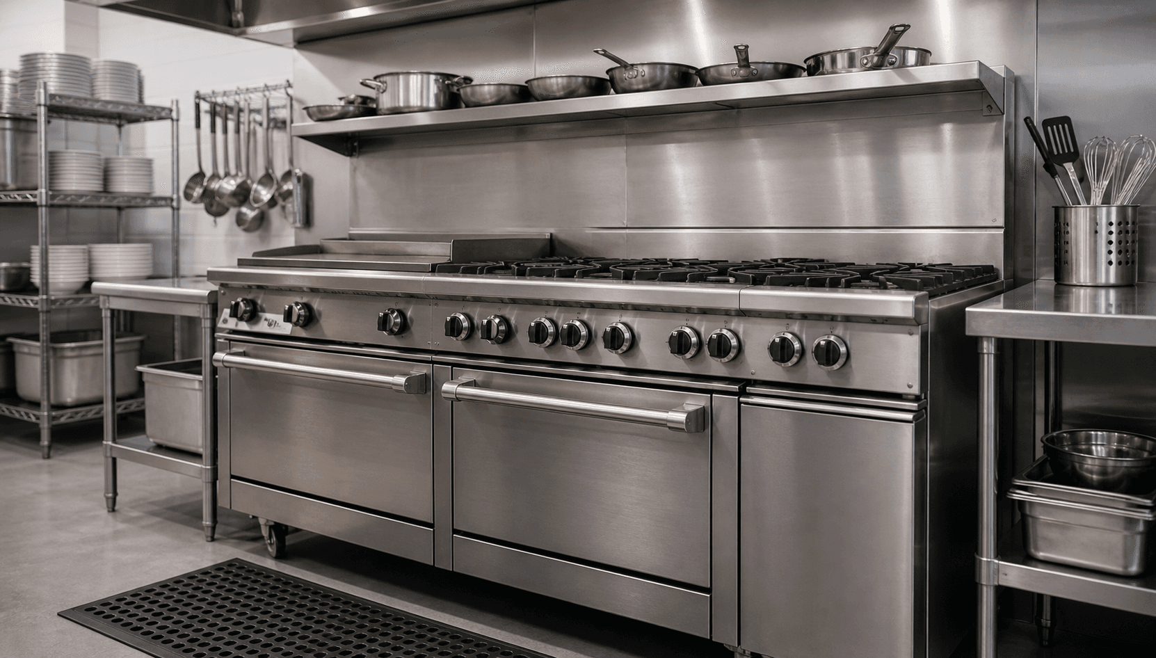 Commercial restaurant stove repair